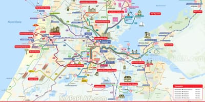 Нидерланды карта притяжения
